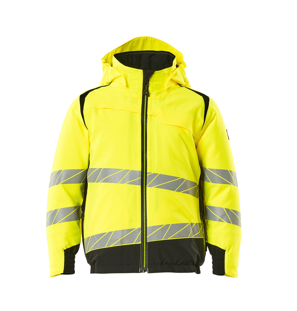 Mascot ACCELERATE SAFE  Winter Jacket for children 19935 hi-vis yellow/black