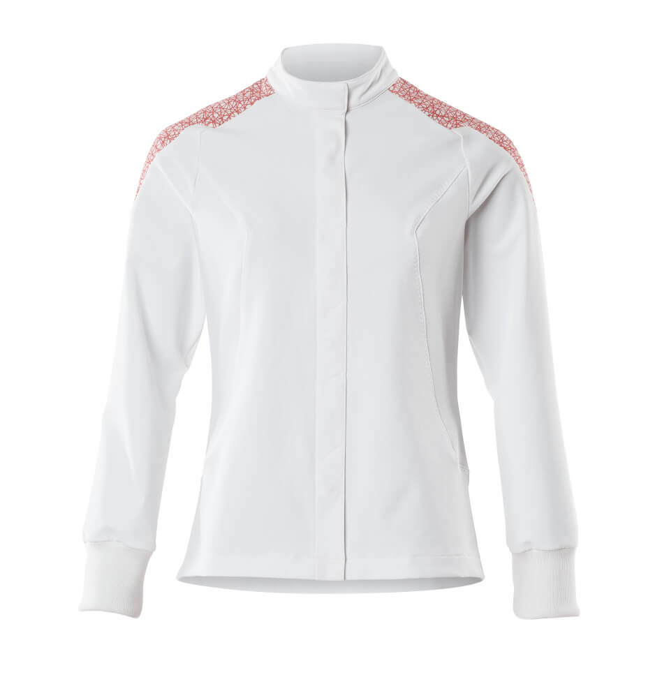 Mascot FOOD & CARE  Jacket 20064 white/traffic red