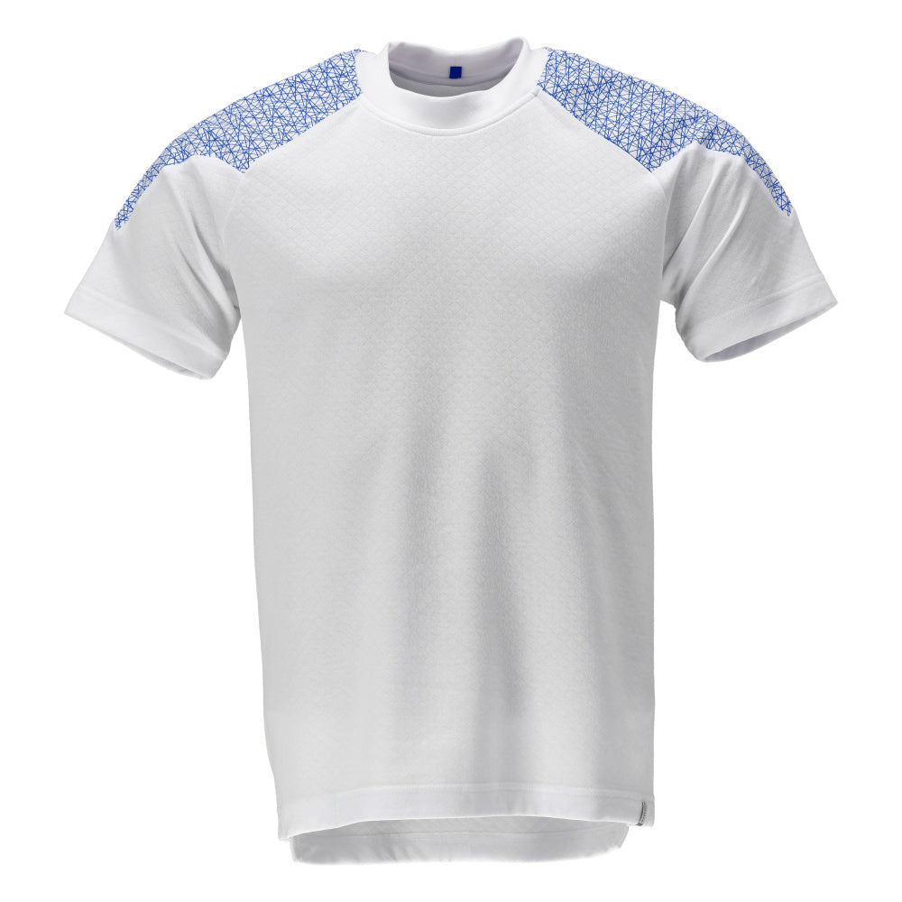 Mascot FOOD & CARE  Short Sleeve T-shirt 20082 white/azure blue