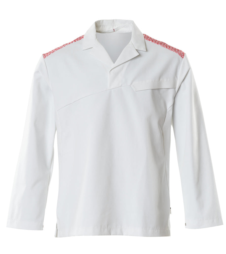 Mascot FOOD & CARE  Smock 20252 white/traffic red