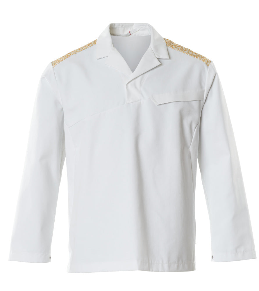 Mascot FOOD & CARE  Smock 20252 white/curry gold