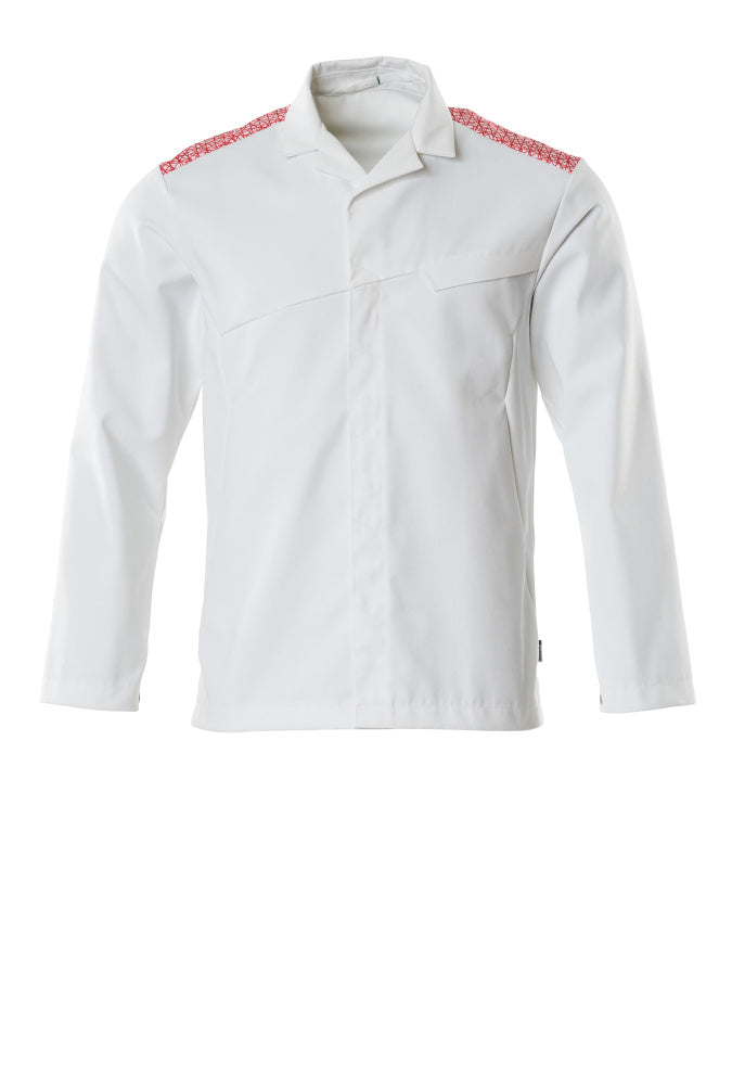 Mascot FOOD & CARE  Jacket 20254 white/traffic red