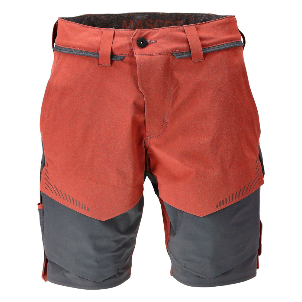 Mascot CUSTOMIZED  Shorts 22149 autumn red/stone grey