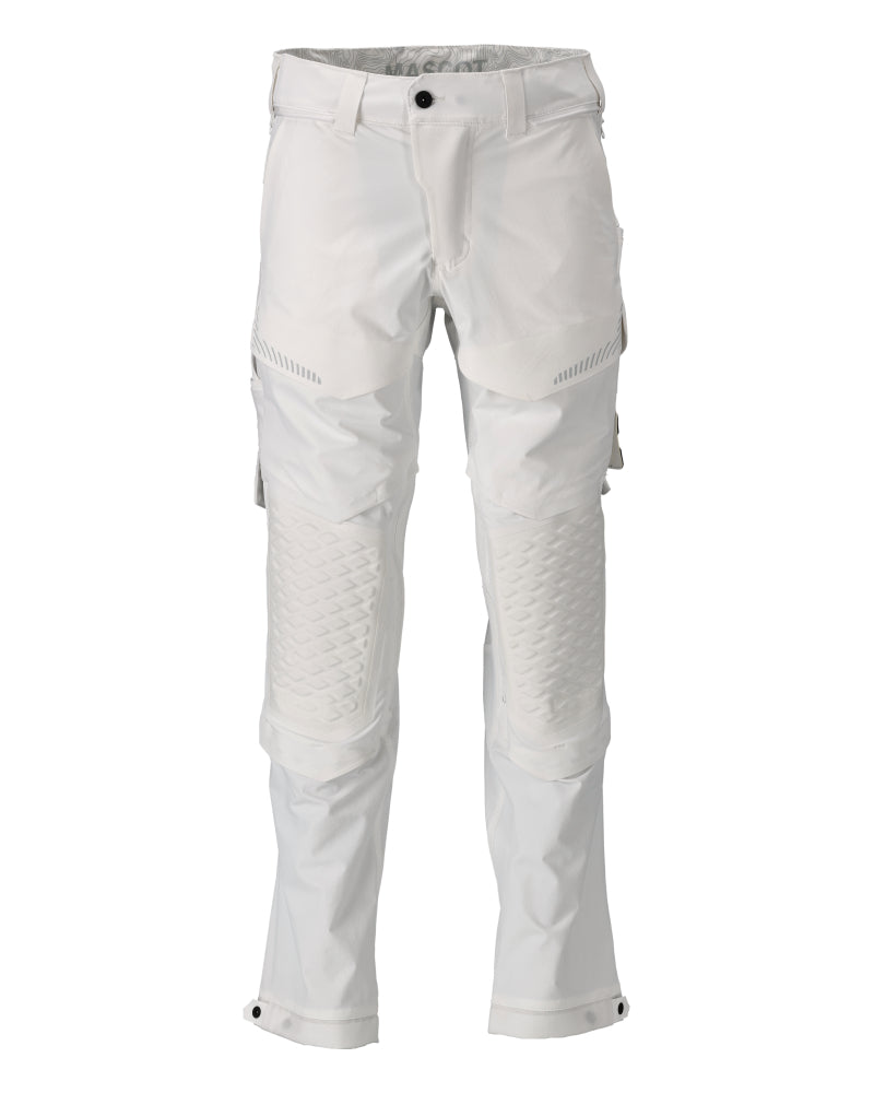 Mascot CUSTOMIZED  Trousers with kneepad pockets 22279 white