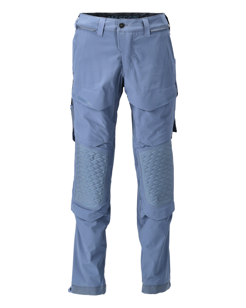 Mascot CUSTOMIZED  Trousers with kneepad pockets 22279 stone blue