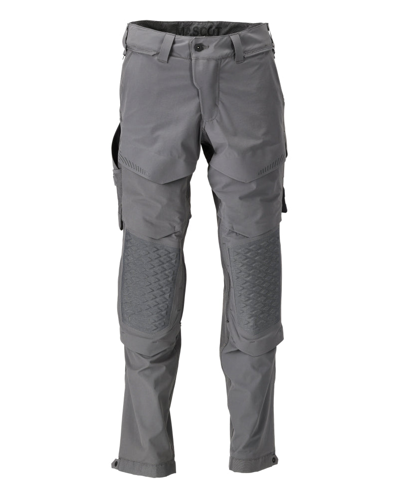 Mascot CUSTOMIZED  Trousers with kneepad pockets 22279 stone grey