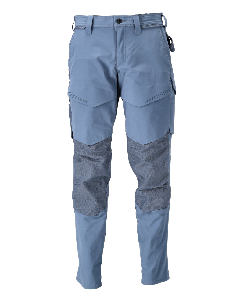 Mascot CUSTOMIZED  Trousers with kneepad pockets 22379 stone blue