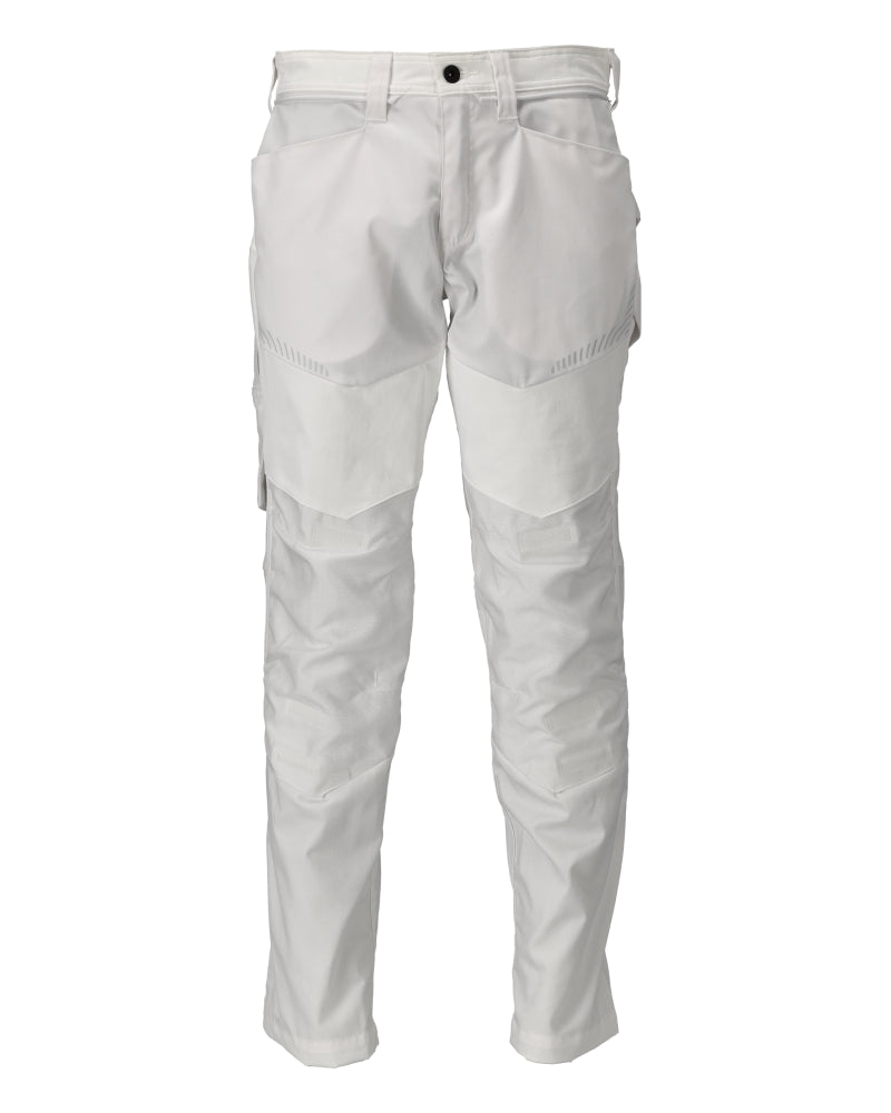 Mascot CUSTOMIZED  Trousers with kneepad pockets 22479 white