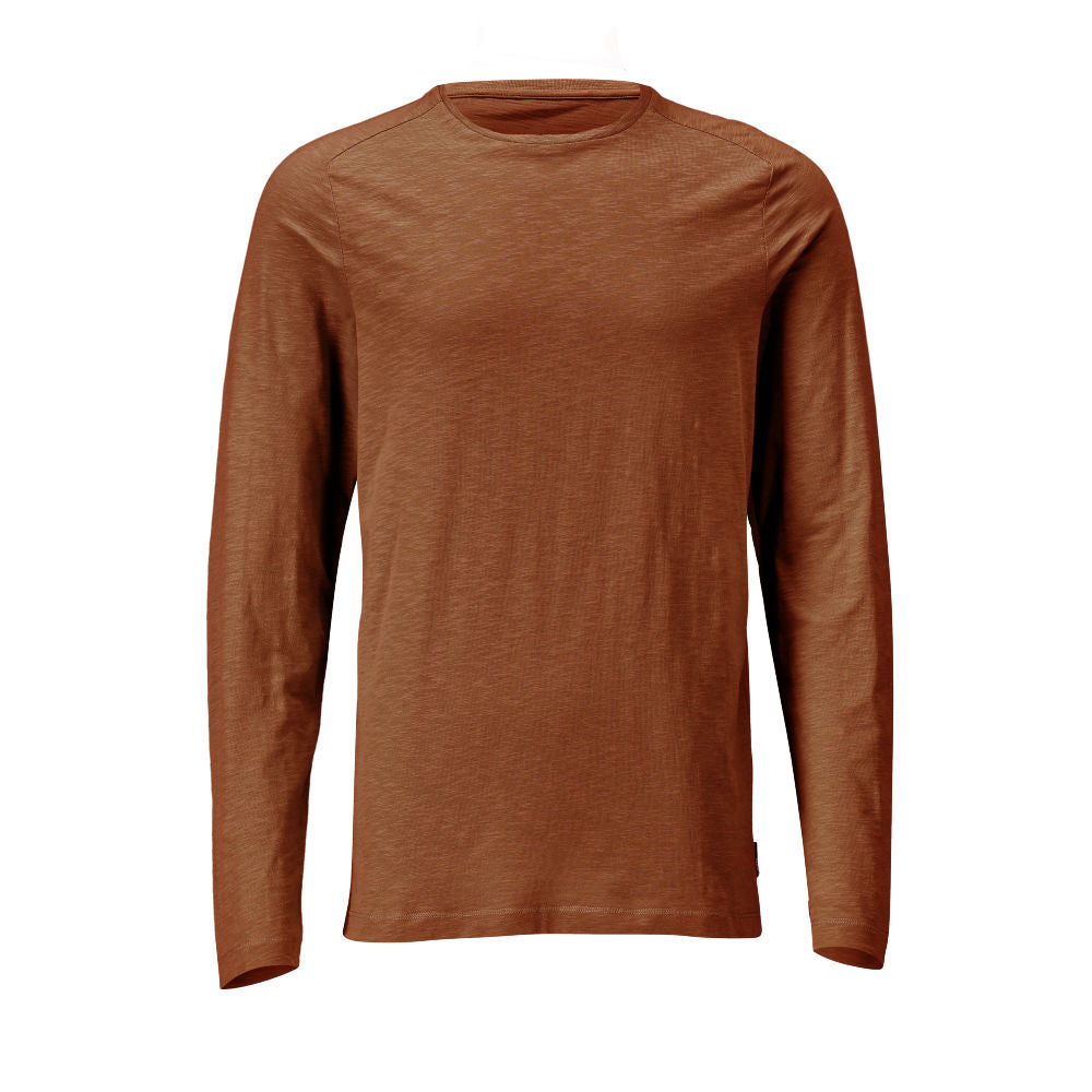 Mascot CUSTOMIZED  T-shirt, long-sleeved 22581 nut brown