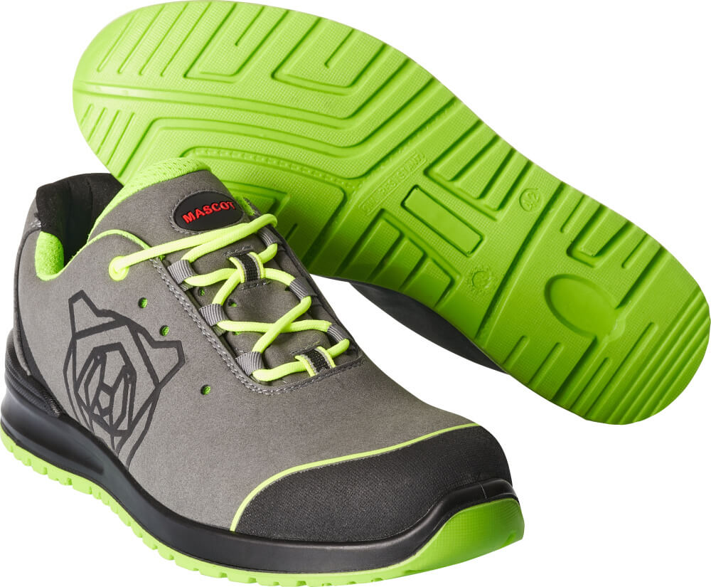 Mascot FOOTWEAR CLASSIC  Safety Shoe F0210 grey/lime green