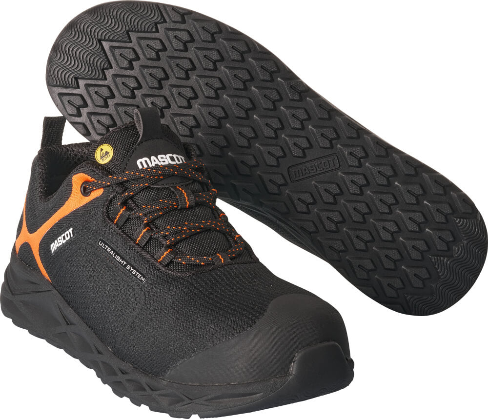Mascot FOOTWEAR CARBON  Safety Shoe F0271 black/hi-vis orange