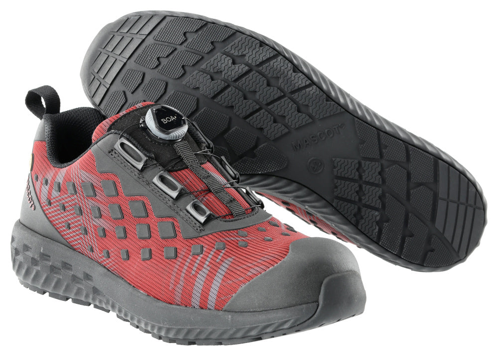 Mascot FOOTWEAR CUSTOMIZED  Safety Shoe F0650 autumn red/black